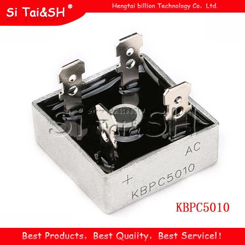 1 шт. диодный мост KBPC5010 1000 в 50 А выпрямитель новый и оригинальный IC|1000v| |