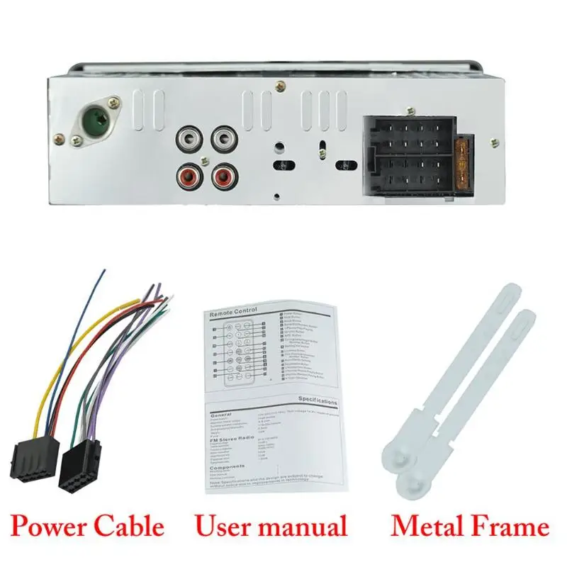 Автомобильный стерео аудио Универсальный 1 Din USB RM-JQ1784C fm-радио Bluetooth Hands-free В-Dash головное устройство MP3 музыкальный плеер