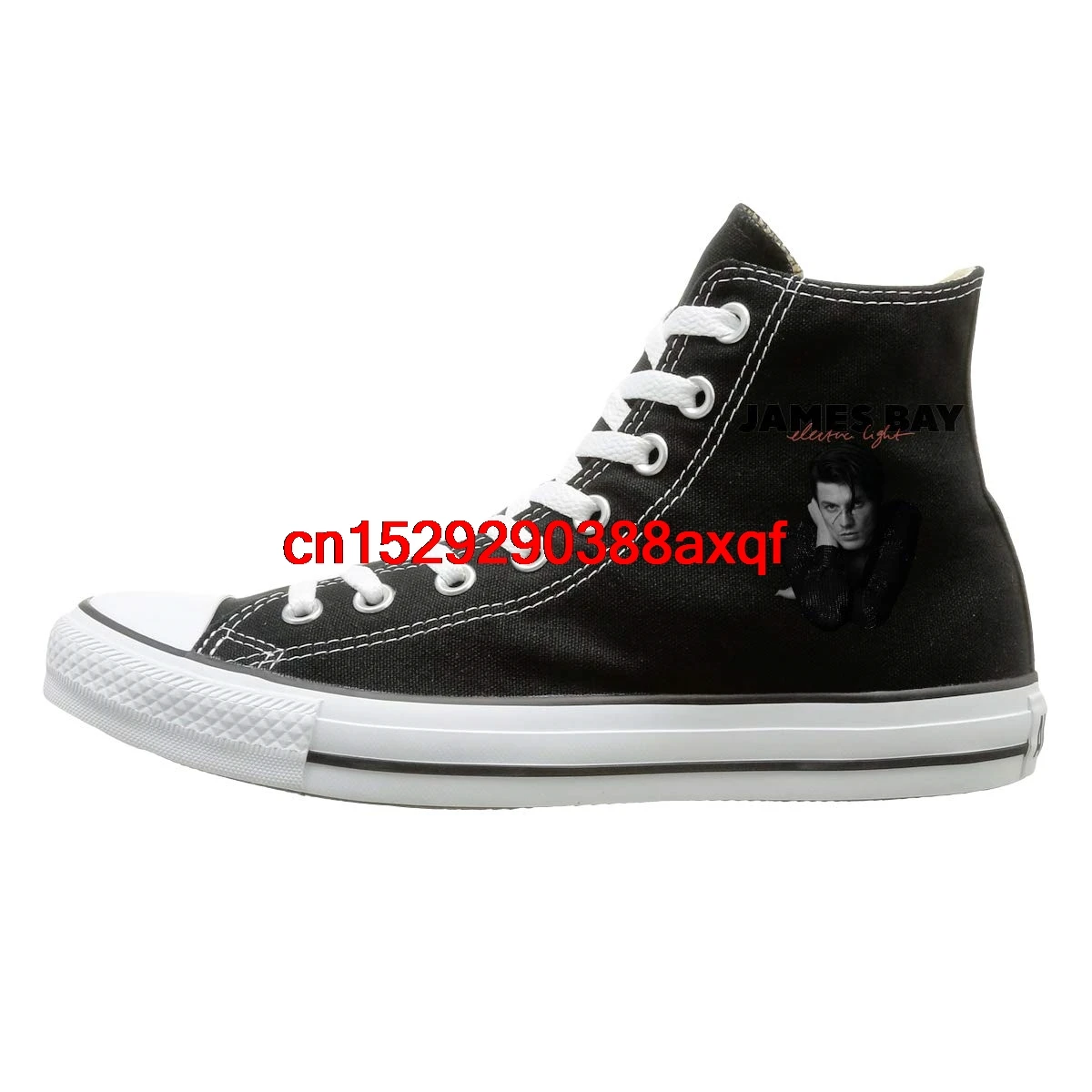 

Unisex James Bay Electric Light High-top Sneakers Canvas Shoes