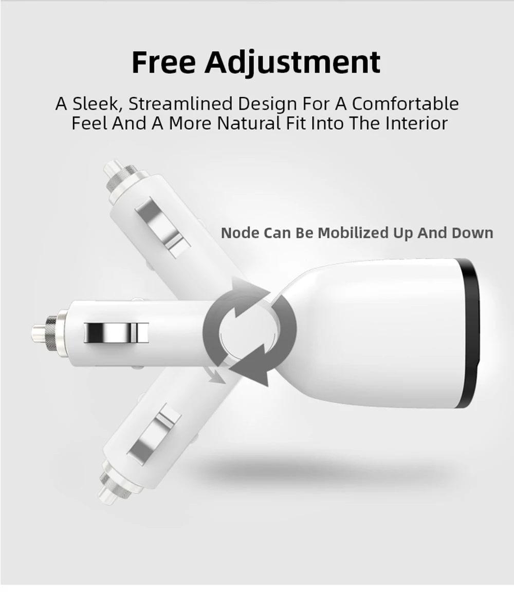 2 в 1 прикуриватель двойной зарядное устройство USB для iPhone дым слот безопасность быстрое зарядное устройство для телефона мобильный заряд адаптер питания