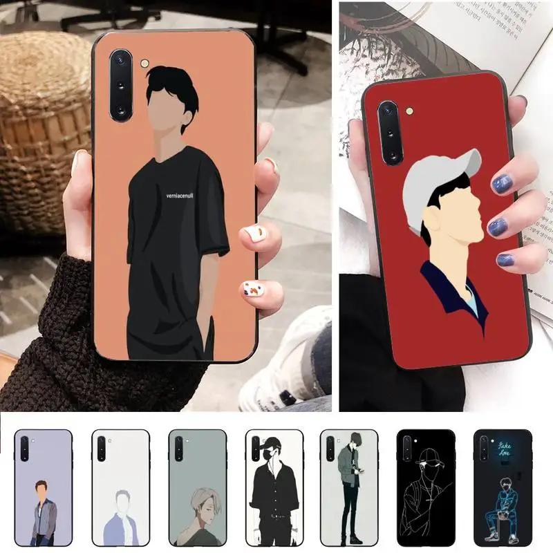 Арт футляр из высокотемпературного ПУ чехол для телефона Samsung Note3/4/5/8/9/10/10Lite M10/20/30