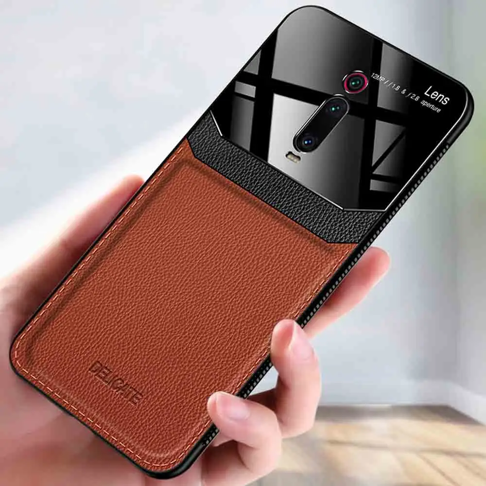 Для Xiaomi mi 9T Pro чехол Роскошный противоударный Xiao Red K20 Чехол Мягкий бампер кожаный