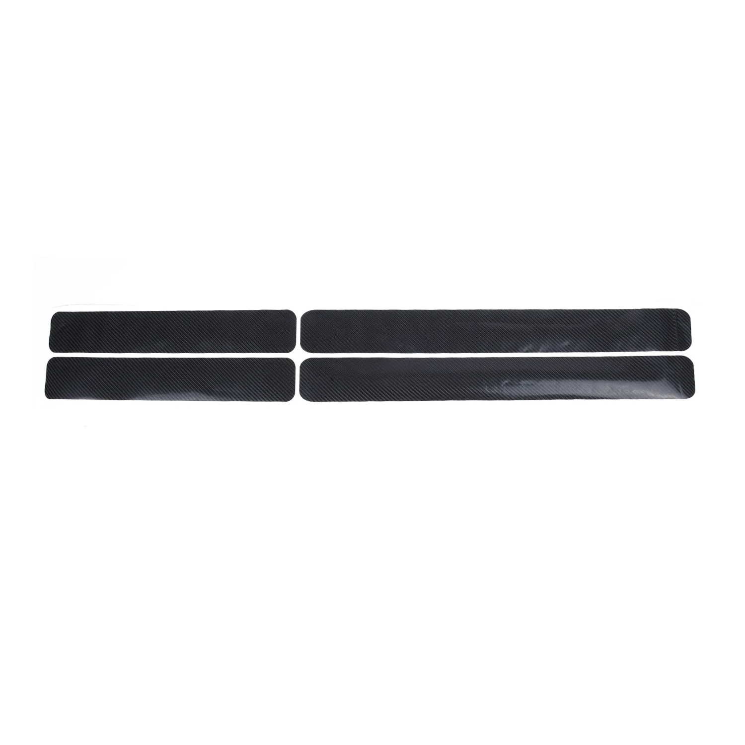 4 шт. автомобильные аксессуары порога потертости Добро пожаловать педали защиты углеродного волокна стикер