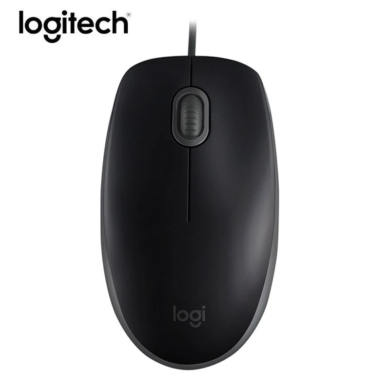 

Manufacturer refurbished : Logitech M110 wired mute silent mouse computer mouse latop mouse windows/mac