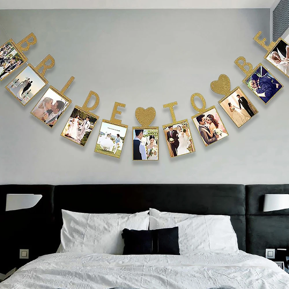 DIY бумажная фоторамка, украшение на Хэллоуин, Свадебный декор, девичник, вечерние Новогодние рождественские украшения для дома, рамка
