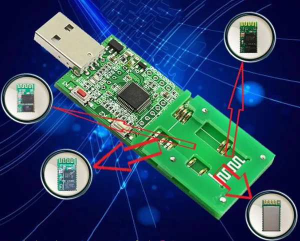 

HC-USB-P-USB-TTL Parameter Rack Detection Setting AT Instruction for HC-05 HC-16 Bluetooth Module Integrated Circuits