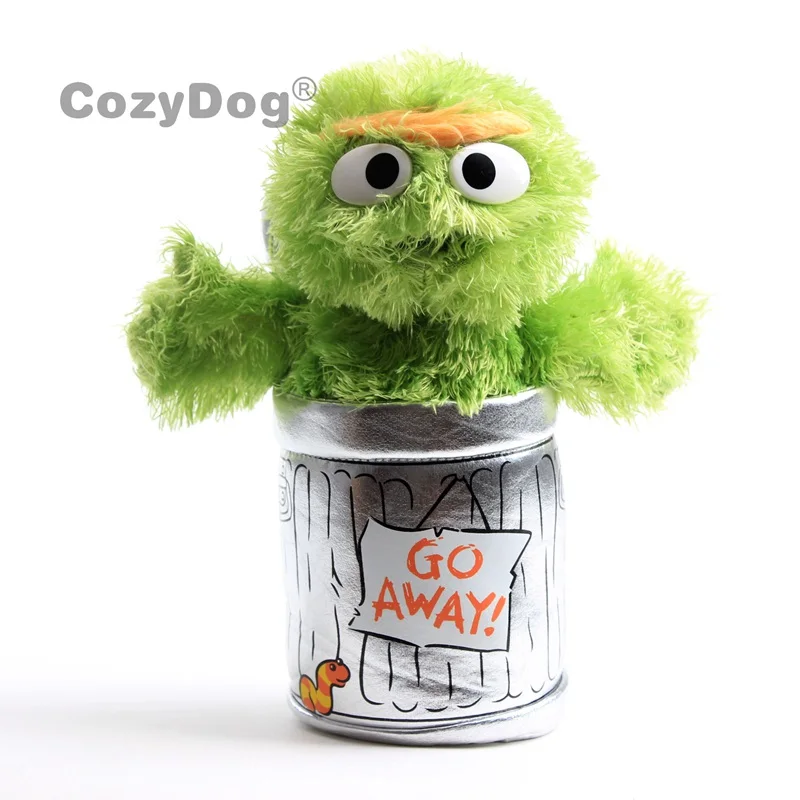 25 см Новое поступление Улица Сезам Оскар плюшевые игрушки кукла Peluche мультфильм аниме милые мягкие игрушки для женщин и детей подарок на день рождения