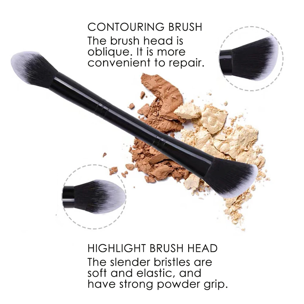 Makeup Brush Set Makeup Brush Makeup Tool Set Makeup Tool Double Ended Makeup Brushes Face Brush Repair Brush Contour