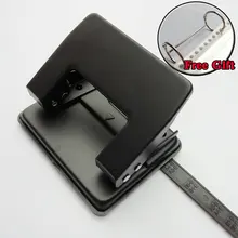 6 мм металлический Дырокол с 2 отверстиями с кольцом для переплета DIY резак для бумаги A4 Скрапбукинг пробивная машина офисные принадлежности для переплета