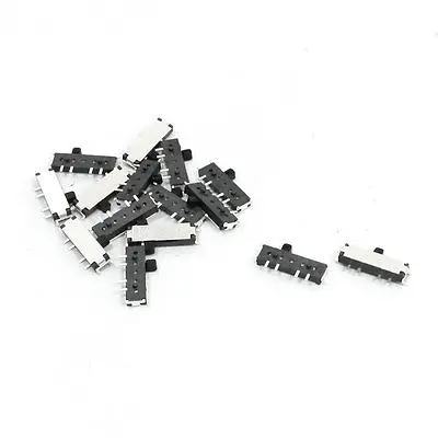 

15PCS 8-Pin 3-Position DPDT Panel PCB Mini SMD SMT Slide Switch 11 x 5 x 1.5mm