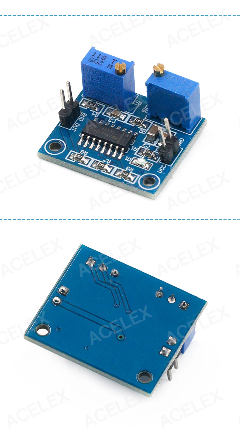 Tl494 Pwm Controller Module Adjustable 5v Frequency 500-100khz 250ma