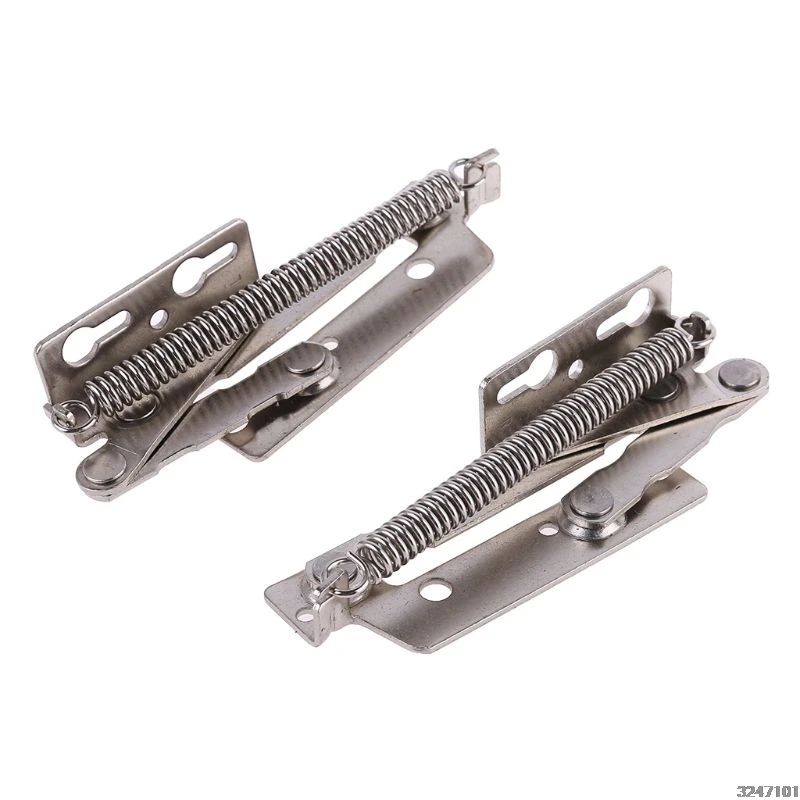 

2pcs/set 80 Degree Sprung Hinges Cabinet Door Lift Up Stay Flap Top Support Tool