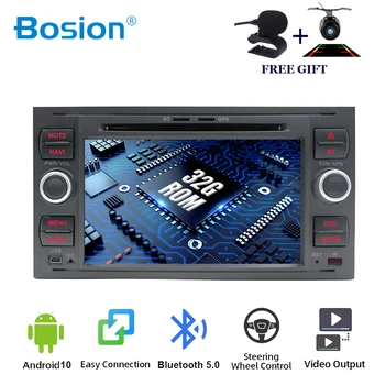 

Bosion Car Multimedia Player Android 10.0 Car DVD for Ford Mondeo Focus 2 S C Max Fiesta Galaxy Car Gps Navigation Autoradio SWC