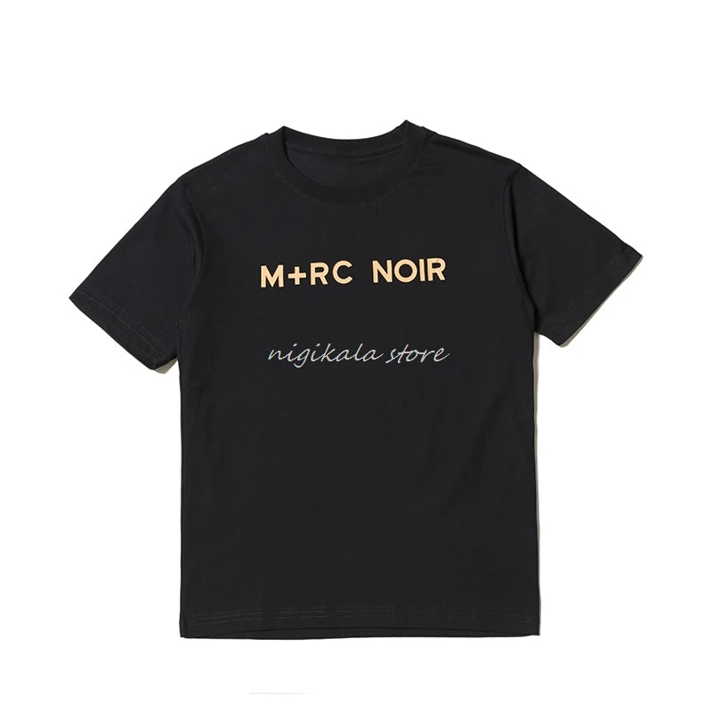 Футболка M + RC NOIR новинка уличная одежда повседневные футболки с изображением