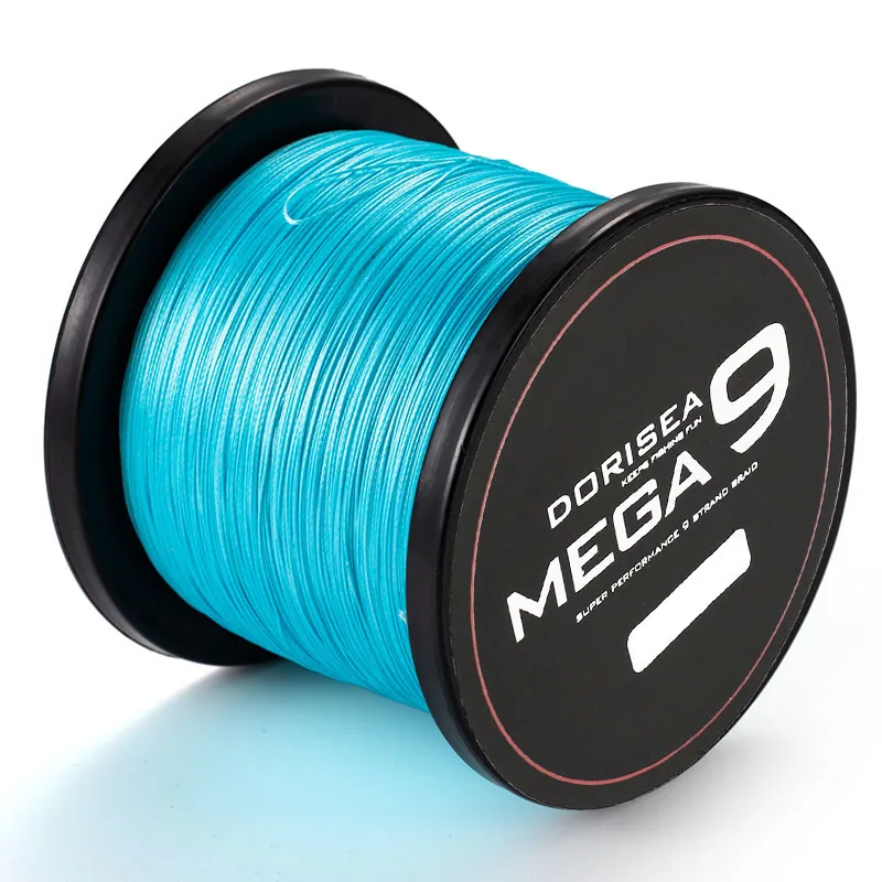 DORISEA 9 прядей 500 м 545 ярдов 15LB-310LB плетеная леска из японского материала супер ПЭ многофиламентная леска