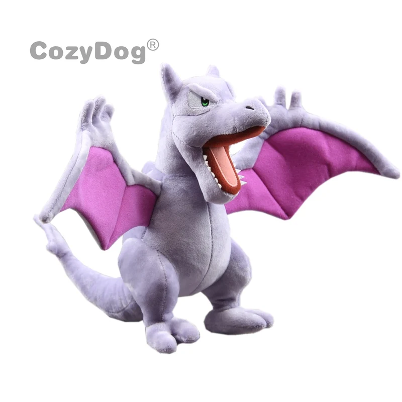 26 см Aerodactyl плюшевые игрушки куклы Пикачу серии Япония мультфильм аниме мягкий динозавр животные игрушки дети подарок на день рождения