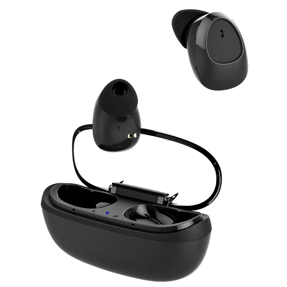 Наушники TWS Bluetooth 5 0 зарядный бокс на 2500 мА · ч беспроводные наушники вкладыши 9D