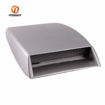 

POSSBAY Car Air Flow Intake Hood Scoop Stickers Auto Bonnet Vent Universal Decoration Cover Sticker Car-covers