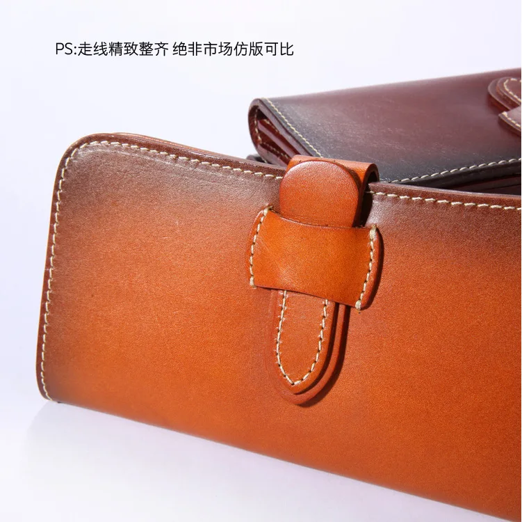 New Long Wallet Original Handmade Wallet Retro Clutch Bag
