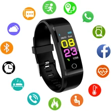 Смарт-часы для мужчин, умный Браслет, пульсометр, кровяное давление, фитнес-трекер, умные часы, спортивные часы для ios android+ коробка