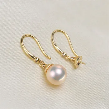 

Pearl Earrings fittings factory diy jewelry making Earrings Base Settings Gold Filling Classic Earrings Findings for Women charm