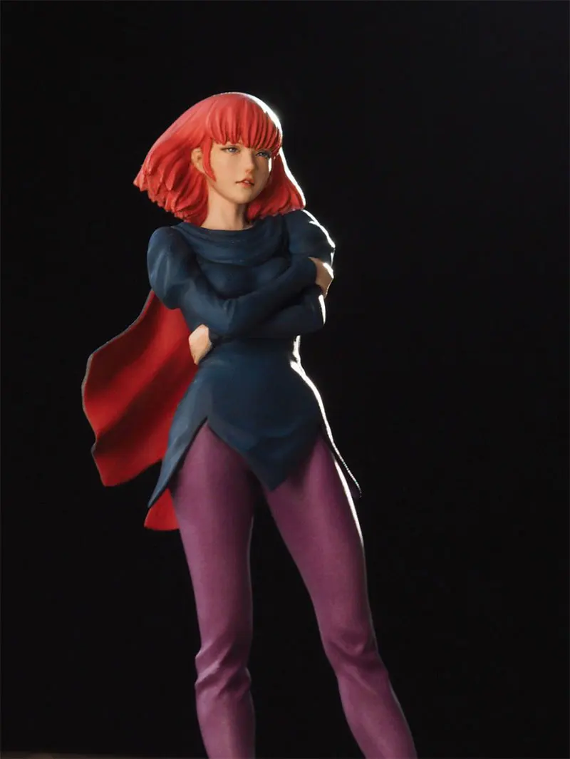 

Classic Japanese Anime Character 1/8 Scale Harman Miniature Static Unpainted DIY Assembling Female Figure Resin Model Kits