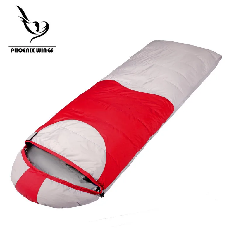 

1 Grant from Camping Supplies Winter down Feather Thick Sleeping Bag Envelope White Duck down Sleeping Bag C-
