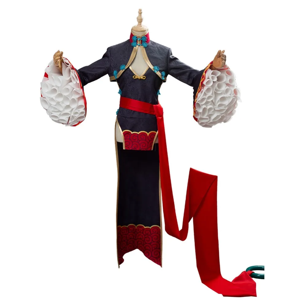 Косплей Fate Grand Order Shuten douji, карнавальный костюм, парик Kimino cheongsam, платье для взрослых женщин и девочек, костюм для вечеринки на Хэллоуин