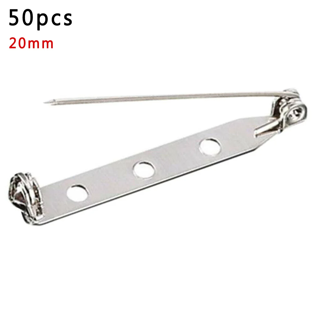 50 шт./компл. держатель значка для бара безопасная брошь с замком шпильки спины