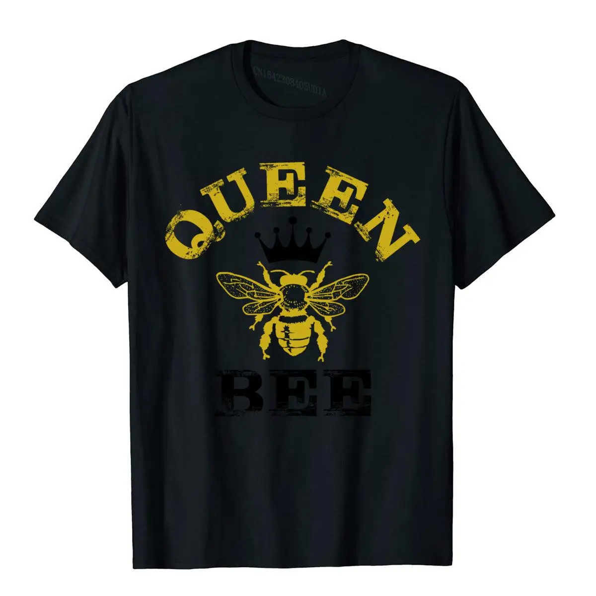 Queen Bees Lover Funny Beekeeping Honey Long Sleeve T-Shirt__B11149black