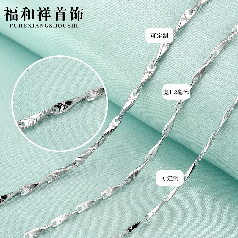 

Processing 925 Sterling ya dao with Chain Jewelry South Korea Simple Necklace Women's Choker
