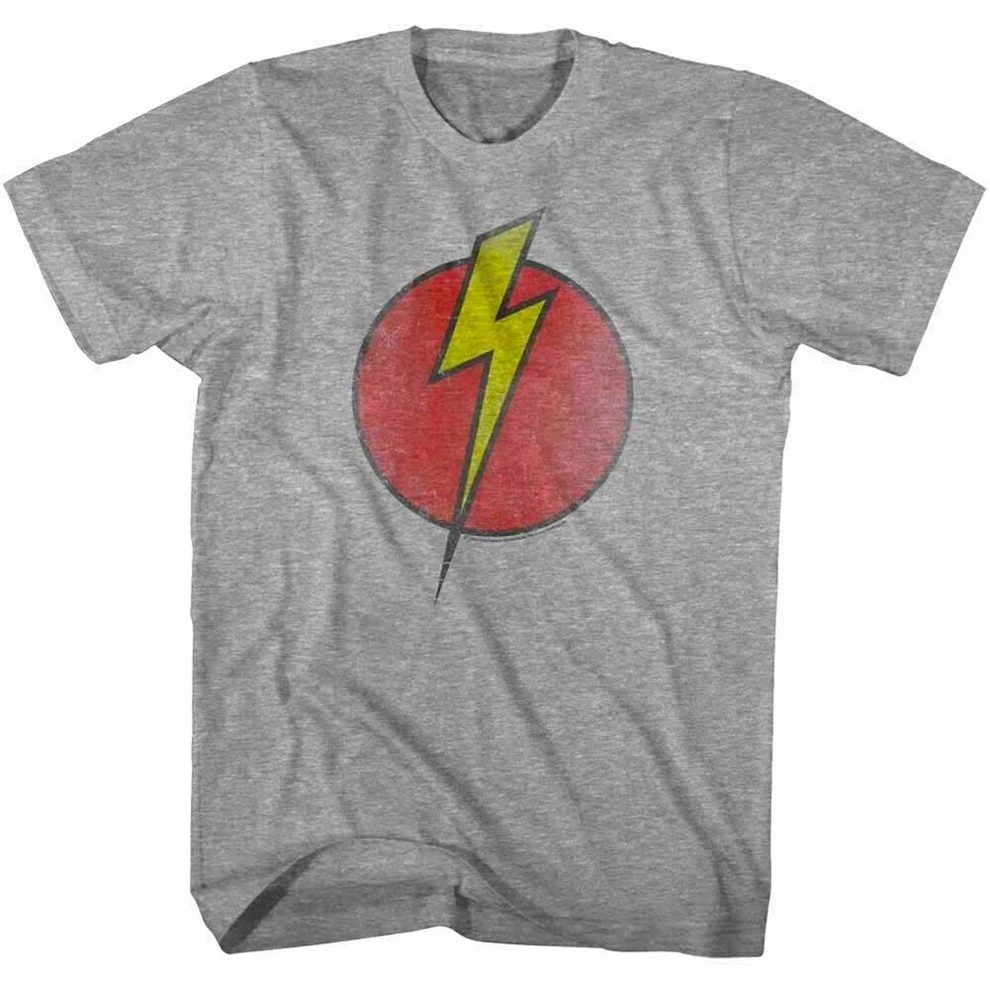 Мужская футболка с логотипом Flash Gordon Винтажная Lightning Bolt свободного стиля | одежда