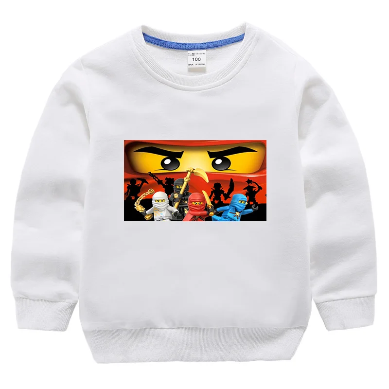 Коллекция года, летняя детская футболка для мальчиков футболки Ninja Ninjago детская одежда хлопковые футболки с капюшоном костюм с героями мультфильмов для мальчиков и девочек от 2 до 10 лет - Цвет: color 10