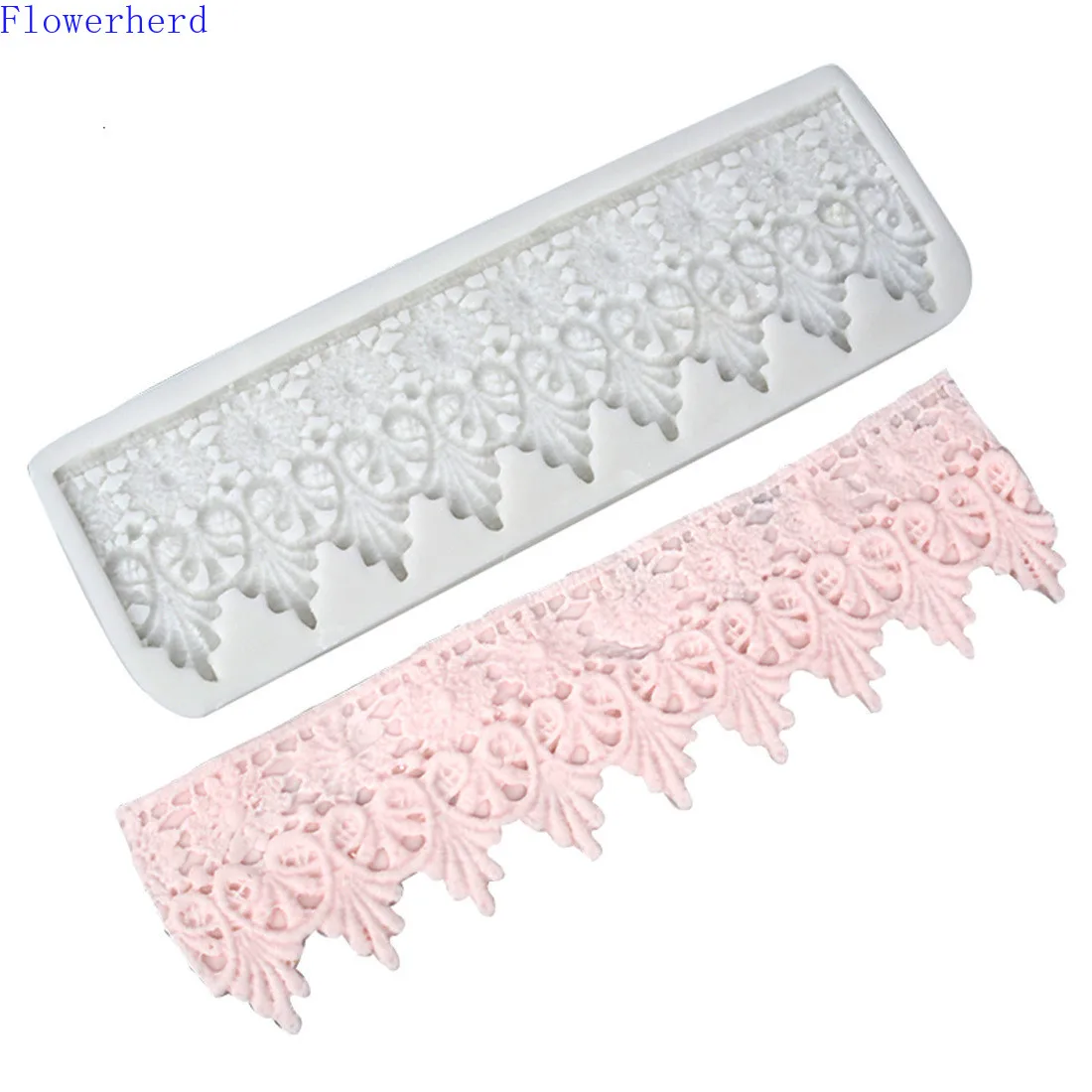 European-style Series Lace Pattern Cake Surrounding Chocolate Mold Fondant Silicone Decorating Tools Pastry | Дом и сад