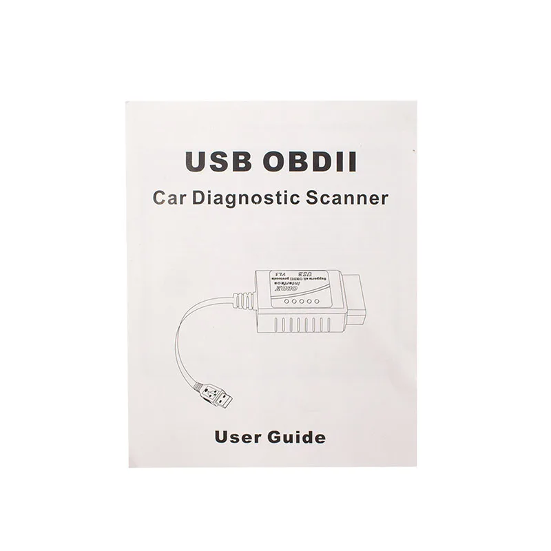 ELM327 USB интерфейс ELM 327 в 1,5 OBD 2 V1.5 автоматический сканер ELM-327 EML327 автоматический автомобильный диагностический инструмент