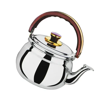 

Stainless Steel Whistling Kettle Teakettle Fast Boil Teapot With Infuser For Home Kitchen Cafe Restaurant Camping