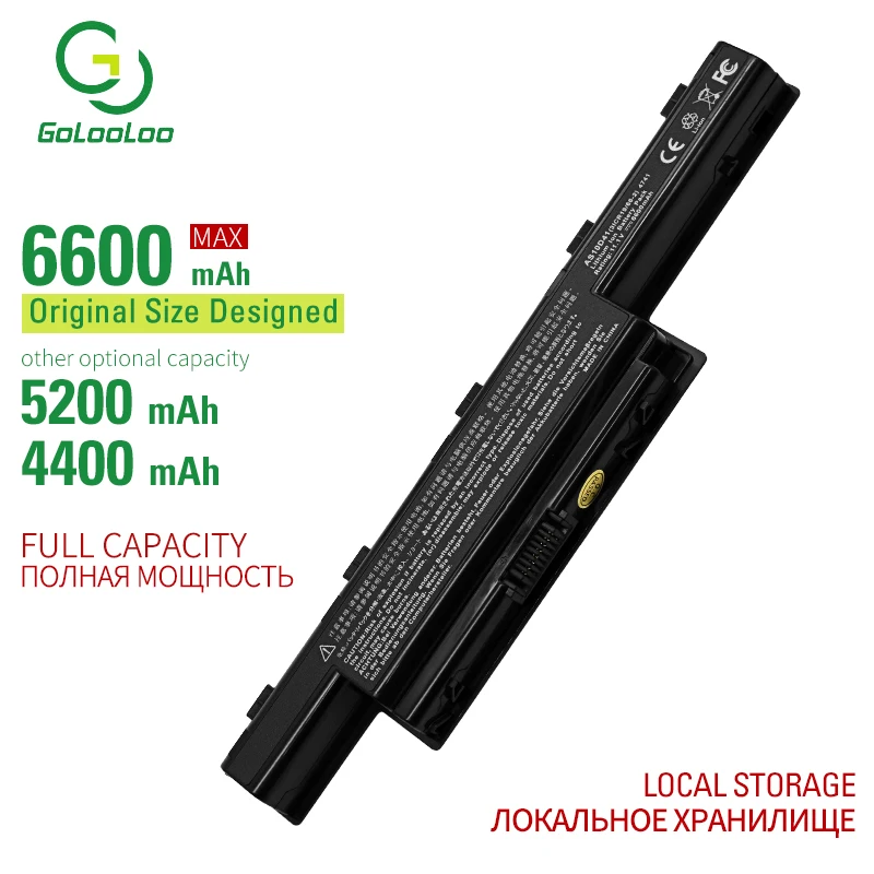 

Golooloo 6 cells laptop battery for Acer Aspire 4771 4771G 4771Z 5250 5251 5252 5253 5253G 5333 5336 5342 5349 5350 5551 5551G