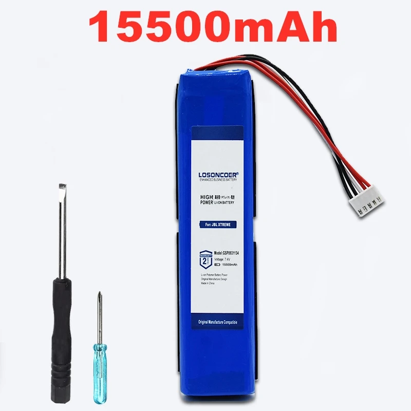 LOSONCOER 15500 мАч GSP0931134 новейшее производство батареи для JBL XTREME Xtreme высококачественные батареи Бесплатные инструменты