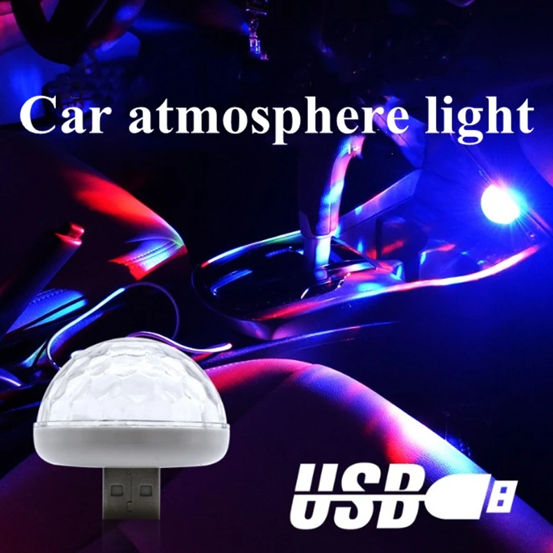 Диджейский декоративный светодиодный светильник с голосовым управлением для