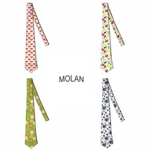 Мужской галстук, полиэстер, ширина 8 см, фруктовый принт, галстук для мужчин, свадебные аксессуары, вечерние, банкетные, карманные галстуки,, X-LD04