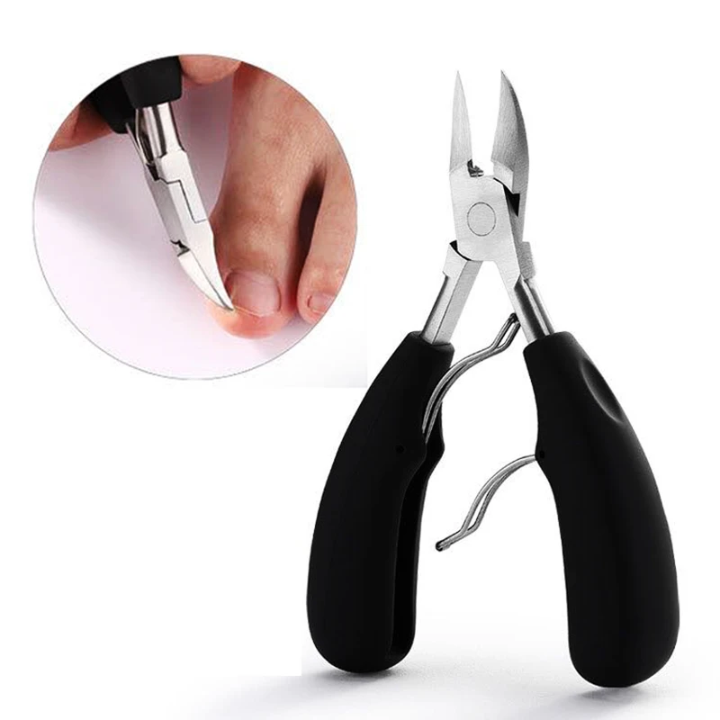 

Professional Nail Cuticle Scissors Double Spring Fingernail Toenail Cuticle Nipper Trimming Clipper Cutter Tool