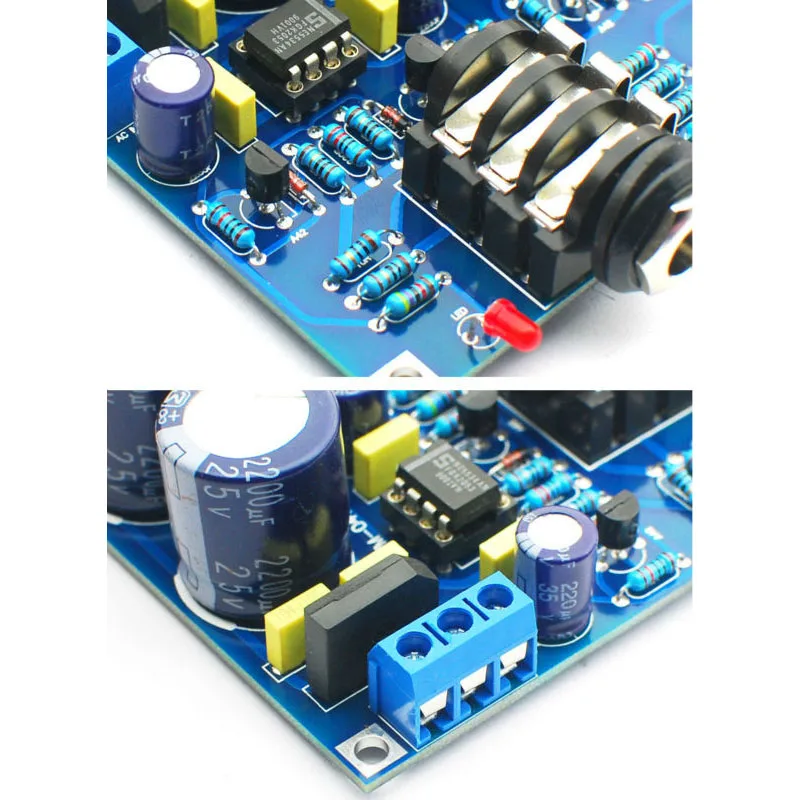 Hifi усилитель для наушников, комплект, Solo, усилитель для наушников, Diy комплекты, двойной Ne5534, английский, Solo, обновленная версия