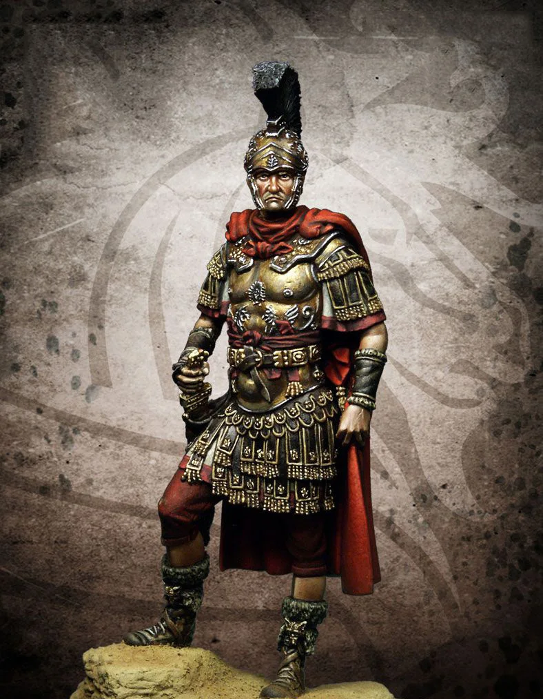 1/24 Resin Figure Model Kit Roman Soldier Legionary Warrior Unpainted Unassamble 