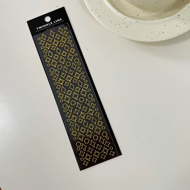 1Pc Playing Card Stars Moon Fantasy Series Decorative PVC Laser Stickers Scrapbooking Stick DIY Stationery Korea Hot Sticker 1Pc D