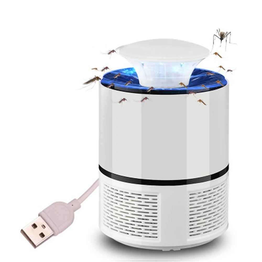 Электронная лампа от комаров, USB, антимоскитный ингалятор для мух, насекомые, комары, ловушка для комаров, экологически чистый светильник