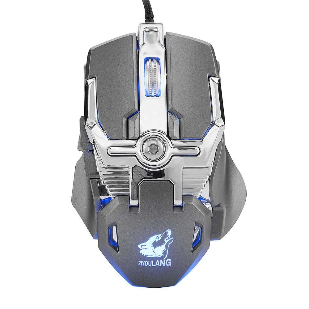 Проводная мышь 6400 dpi светодиодный механический RGB подсветка игровая мышь 8 кнопок макро программа эргономичные Мыши для ПК Компьютерная мышь 19NOV1