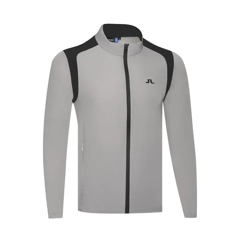 Gray K Мужская спортивная куртка для гольфа 3 цвета одежда для гольфа s-xxl выбрать одежду для гольфа для отдыха - Color: Gray