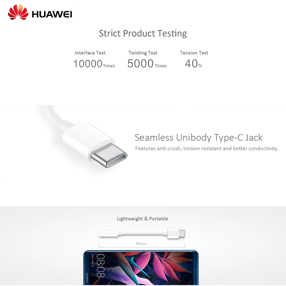 HUAWEI CM20 type-C до 3,5 мм разъем для гарнитуры адаптер для наушников кабель конвертер для наушников сплиттер для HUAWEI Mate30 Pro P30 P20