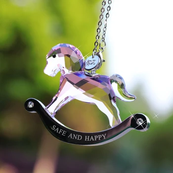 

Car Pendant Hanging Cockhorse Car Interior Ornaments Decoration Rear View Mirror Accessories For Car Ornament Desk Ornament