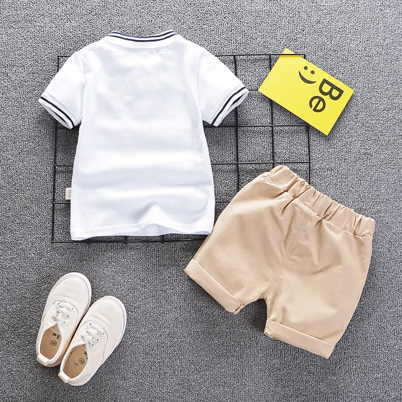 Одежда; Catamite Polo; Верхняя одежда без подкладки; костюм; футболка с короткими рукавами; комплект из 2 предметов; Детская летняя одежда